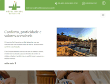 Tablet Screenshot of hoteldosolexecutive.com.br